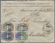 Finnland: 1900, Sechs Wertbriefe Aus Einer Korrespondenz Von Tammerfors Nach Mantsala, Unterschiedli - Gebraucht