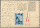 Frankreich: 1860/1960 (ca.), Lot Of Apprx. 390 Covers/cards, Incl. Stationeries, Ppc, Attractive Fra - Sammlungen