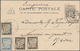 Frankreich - Portomarken: 1862/1987 (ca.), Lot Of More Than 100 Covers/cards With Postage Dues, Dome - 1859-1959 Briefe & Dokumente