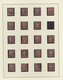 Delcampe - Großbritannien: 1856/1863 (ca.), QV 1d Plate Reconstructions From Plates 43, 47, 48, 49 And 55 On Ol - Sonstige & Ohne Zuordnung