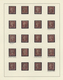 Delcampe - Großbritannien: 1856/1863 (ca.), QV 1d Plate Reconstructions From Plates 43, 47, 48, 49 And 55 On Ol - Sonstige & Ohne Zuordnung