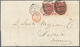 Großbritannien: 1861/1869, 6d. Foreign Rate Franked By Surface-printed Issues, Lot Of 52 Lettersheet - Sonstige & Ohne Zuordnung