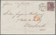 Delcampe - Großbritannien: 1861/1869, 6d. Foreign Rate Franked By Surface-printed Issues, Lot Of 52 Lettersheet - Sonstige & Ohne Zuordnung