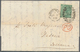 Delcampe - Großbritannien: 1861/1869, 6d. Foreign Rate Franked By Surface-printed Issues, Lot Of 52 Lettersheet - Sonstige & Ohne Zuordnung