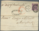 Großbritannien: 1868/1871, Assortment Of 59 Fronts/large Fragments Mainly Addressed To New York, Fra - Sonstige & Ohne Zuordnung