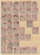 Großbritannien: 1880/1884, PLATE RECONSTRUCTIONS, 1d. Venetian Red (SG 166) 190 Used Stamps And 21/2 - Sonstige & Ohne Zuordnung