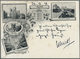 Großbritannien: 1898/1955, 96 Early Picture Postcards, Many From 1898 In Co Called "small Size" With - Sonstige & Ohne Zuordnung