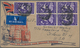 Großbritannien: 1910/1950 (ca.), Mainly KGVI, Lot Of Apprx. 350 Covers/cards, Incl. Stationeries, Ca - Sonstige & Ohne Zuordnung