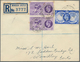 Großbritannien: 1936/1953, Lot Of Apprx. 126 Covers/cards Bearing Frankings KGVI, Showing A Nice Ran - Sonstige & Ohne Zuordnung
