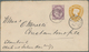 Großbritannien - Ganzsachen: 1845/1901, QV, Group Of 12 Used Stationery Envelopes, Mainly To Destina - Sonstige & Ohne Zuordnung