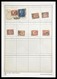 Delcampe - Großbritannien - Used Abroad: Small Album With 159 Classic Stamps Of Great Britain, Cancelled In Gib - Sonstige & Ohne Zuordnung