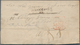 Irland: 1803/1850 Appr. 24 Old Entire Letters And A Stationery Envelope Of 1844 Showing A Great Rang - Briefe U. Dokumente