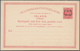 Island - Ganzsachen: 1880-1937, Collection Of 55 Postal Stationery Postcards And Letter Cards, Ten O - Enteros Postales