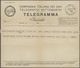 Delcampe - Italien: 1862/1980 (ca.), Telegrafie, Sammlung Mit Rund 40 Belegen, Ab Formular Für Die Aufgabe Eine - Sammlungen
