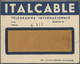 Delcampe - Italien: 1862/1980 (ca.), Telegrafie, Sammlung Mit Rund 40 Belegen, Ab Formular Für Die Aufgabe Eine - Sammlungen
