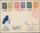 Jugoslawien: 1919/1970, Interesting Collection Of Yugoslavian Covers And FDCs, Incl. Better Sets Lik - Briefe U. Dokumente