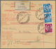 Delcampe - Jugoslawien: 1938/1941 (ca.), Unglaublicher Bestand Von Ca. 1.800 Paketkarten Mit Sehr Vielen Unters - Briefe U. Dokumente