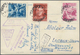 Jugoslawien: 1943/1951, Lot Of 20 Documents With Better Frankings And Use E.g. Registered, Airmail, - Briefe U. Dokumente