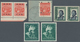 Jugoslawien: 1943/1956, Specialised Assortment On Retail Cards, Comprising Definitives And Commemora - Briefe U. Dokumente