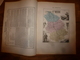 1880 Hte MARNE  (Chaumont Langres,Vassy,Doulevant,Arc,Andelot,Joinville,etc) Carte Géo-Descriptive: Edit Migeon,géograph - Cartes Géographiques