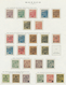 Monaco: 1885-1922, Unused/mint Never Hinged Collection On Printed Forms, As Well 1 C. To 75 C. Posta - Ungebraucht