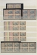 Montenegro: 1880/1913 (ca.), BLOCKS OF FOUR (and Also Some Large Units), Comprehensive Mainly Mint H - Montenegro