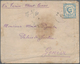 Montenegro: 1884/1893, Lot Of Six Entires: Five Covers Bearing Single Franking 10nkr. Blue To Geneve - Montenegro