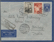 Österreich - Flugpost: 1938, Acht Bessere Briefe Mit U.a. Satzfrankaturen Der Luftpost-Ausgaben 1928 - Other & Unclassified