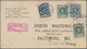 Polen: 1919/1939, Lot Of 29 Covers/cards, Almost All To Foreign Destinations (incl. USA), Also Regis - Briefe U. Dokumente