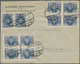 Polen: 1919/1939, Lot Of 29 Covers/cards, Almost All To Foreign Destinations (incl. USA), Also Regis - Briefe U. Dokumente