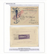 Delcampe - Polen: 1926/1939, BALLOON MAIL, Specialised Collection Of 56 Balloon Covers/cards, Neatly Arranged O - Cartas & Documentos