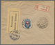 Delcampe - Russland: 1894/1916 27 Covers And Cards All Sent By Registered Mail From Moscow, Many Different PO's - Lettres & Documents