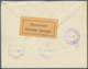 Russland: 1910/16 19 Items Canceled By Different TPO's From/to Moscow, Censored Mail, Registered Mai - Briefe U. Dokumente