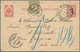Russland - Ganzsachen: 1855/1916 Ca. 93 Postal Stationery Cards (incl. Preprinted Cards) And Envelop - Ganzsachen