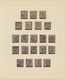 Schweden: 1855/1872, Collection Of 95 Stamps On Album Pages, Showing Some Specialisation Incl. Colou - Briefe U. Dokumente