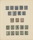 Schweden: 1855/1872, Collection Of 95 Stamps On Album Pages, Showing Some Specialisation Incl. Colou - Briefe U. Dokumente