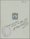 Delcampe - Schweden: 1909 Gustav V. Medallion: Set Of Eight Different Vienna Colour Proofs On Austrian White Pa - Briefe U. Dokumente