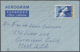 Schweden - Ganzsachen: 1949/89 (ca.), Bestand Von Ca. 210 Ungebrauchten Und Gebrauchten AEROGRAMMEN - Postal Stationery