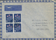 Delcampe - Schweiz: 1940/60(ca.), Sehr Schöner Posten Von Ca. 125 LuPo-Briefen Aus Einer Schweiz-USA Korrespond - Sammlungen