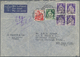 Delcampe - Schweiz: 1940/60(ca.), Sehr Schöner Posten Von Ca. 200 LuPo-Briefen Aus Einer Schweiz-USA Korrespond - Sammlungen