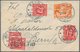 Schweiz - Portomarken: 1850/1970 (ca.), Porto/Dienst Etc., Partie Von über 50 Belegen Mit Etlichen I - Portomarken