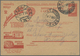 Sowjetunion - Ganzsachen: 1931/32, 22 Different Used Picture Postcards With Large Motive Variety Rai - Unclassified