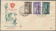 Triest - Zone A: 1947/1953, Collection Of 48 F.d.c. Incl. Better Pieces Like 1947/1948 Overprints, A - Gebraucht