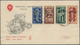 Triest - Zone A: 1947/1953, Collection Of 48 F.d.c. Incl. Better Pieces Like 1947/1948 Overprints, A - Usati