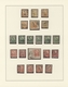 Ungarn: 1871/1875 (ca.), Used Collection Of 48 Stamps Neatly Arranged On Album Pages, Showing Lithog - Briefe U. Dokumente