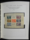 Delcampe - Ungarn: 1871-1989: Very Well Filled, MNH, Mint Hinged And Used, Partly Double Collection Hungary 187 - Briefe U. Dokumente