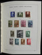 Delcampe - Ungarn: 1871-1989: Very Well Filled, MNH, Mint Hinged And Used, Partly Double Collection Hungary 187 - Briefe U. Dokumente