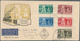 Ungarn: 1941/1958, Lot Of Apprx. 70 Covers (mainly F.d.c.), Some Of Them Sent Registered/airmail To - Briefe U. Dokumente