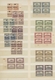 Ungarn - Besetzte Gebiete: Baranya: 1919, Mint Collection Of 41 BLOCKS OF FOUR Incl. A Good Percenta - Baranya