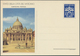 Vatikan - Ganzsachen: 1949, Bildpostkarten 20 Lire Blau Und 35 Lire Rot, Je Mit Beiden Bildern (P 12 - Ganzsachen